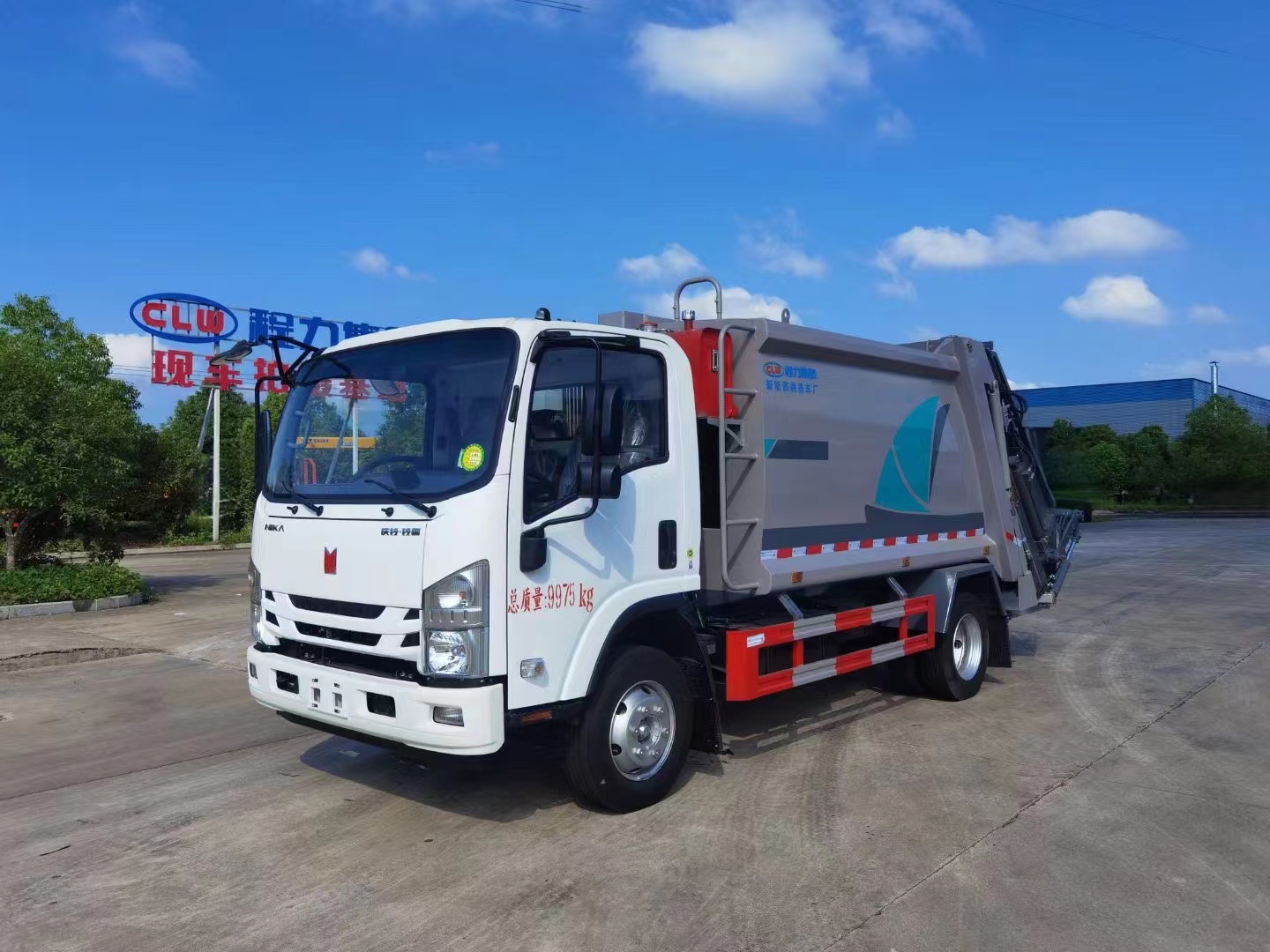 【新能源纯电动压缩垃圾车】